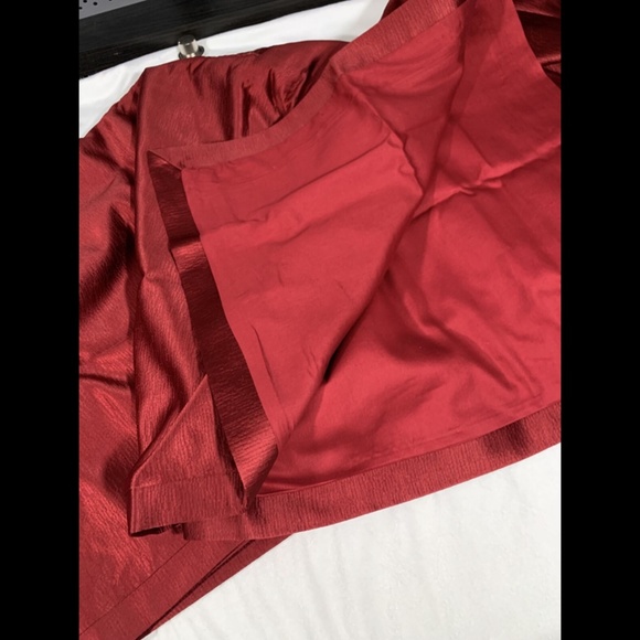 NIB Hotel Collection Luxe Border KING Duvet Cover in Red - Picture 7 of 12